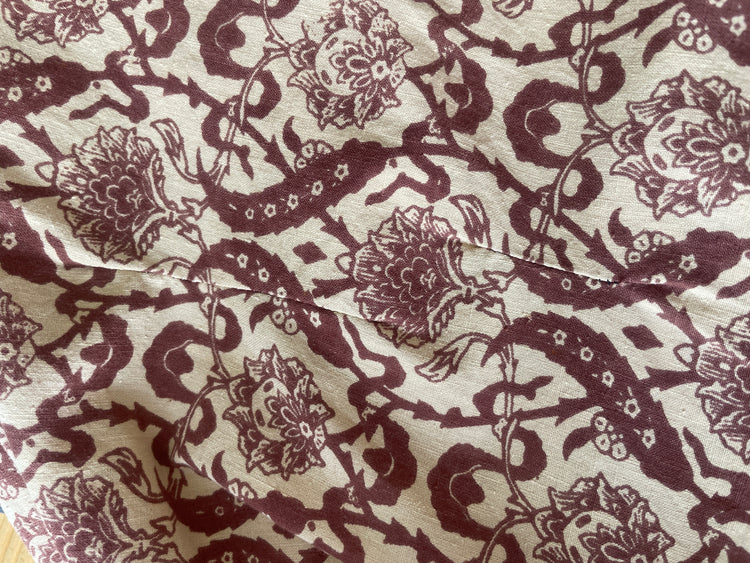 60s Laura Ashley Kaftan Dress - One Size