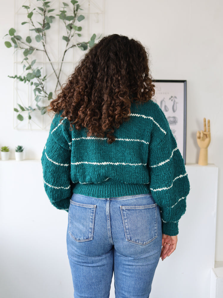 The Balloon Sleeve Jumper - L