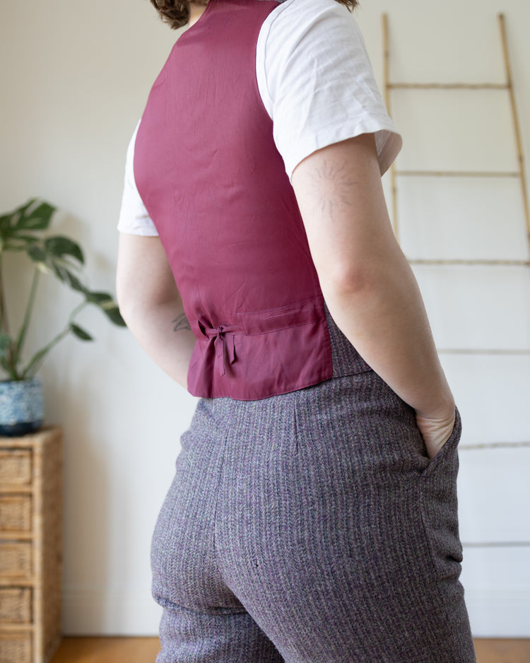 Laura Ashley Capris & Waistcoat Set - S