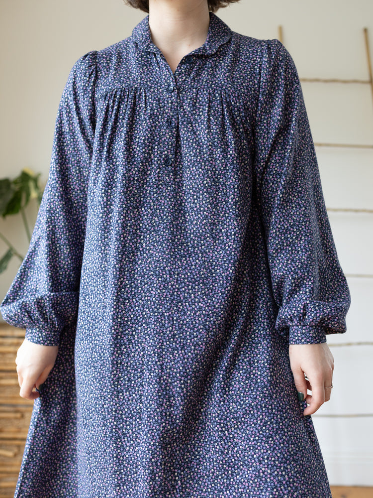 Ditsy Floral Smock Dress - M