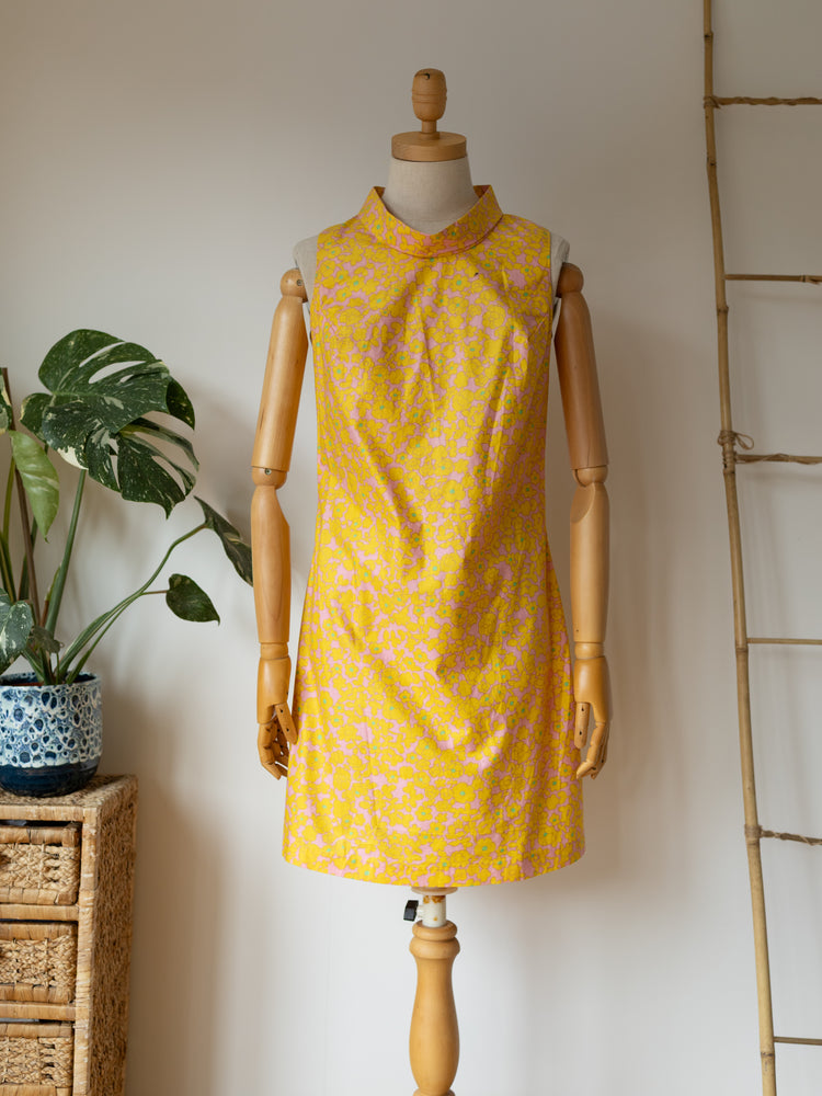 Flower Power Mini Mod Dress - XS
