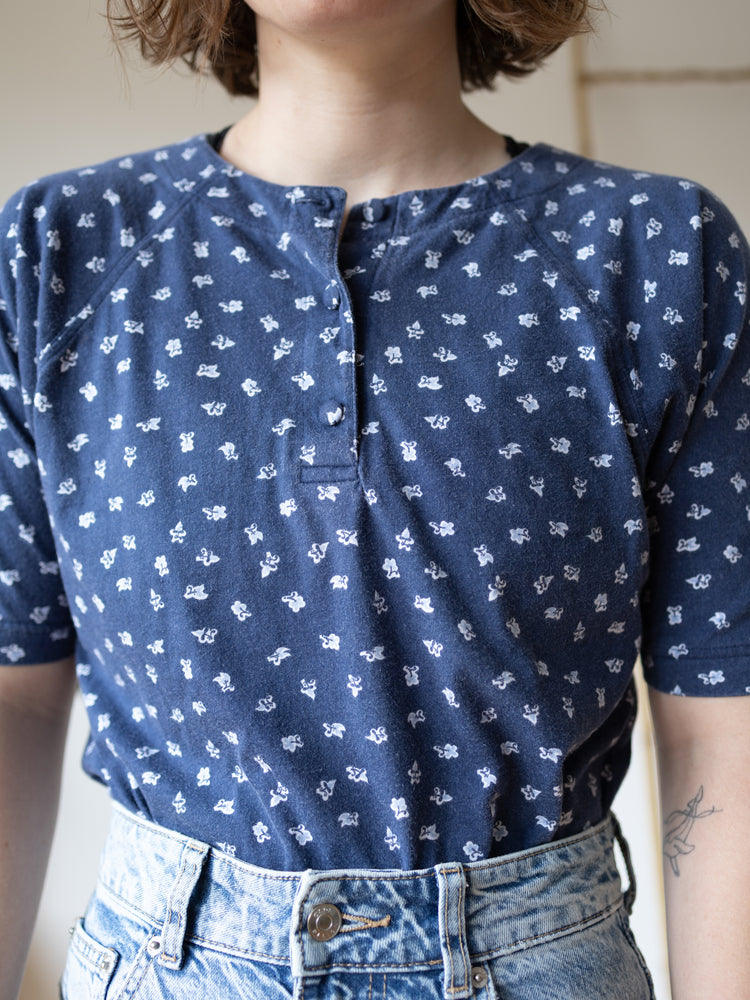 Laura Ashley Casual Floral T-Shirt - M
