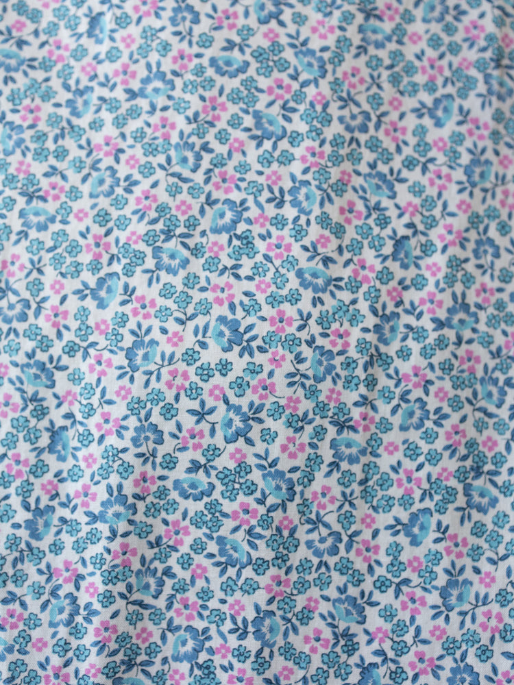 70s Ditsy Floral Shift Dress - XL