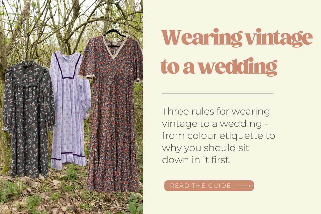 How to Wear a Forty-Year-Old Dress to a Wedding (and Not Panic)