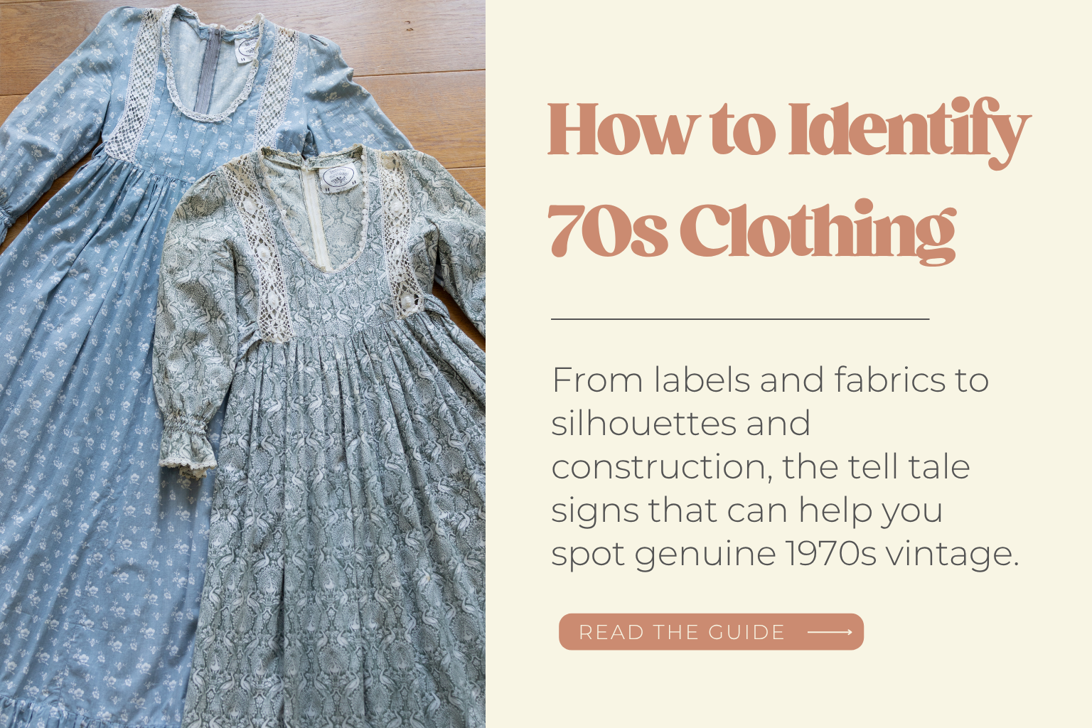 How to Identify 70s Vintage Clothing: A Beginner's Guide