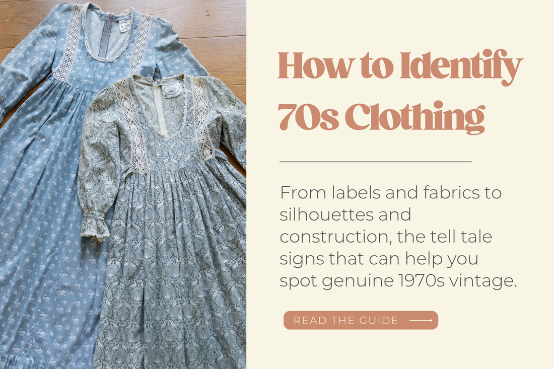 How to Identify 70s Vintage Clothing: A Beginner's Guide
