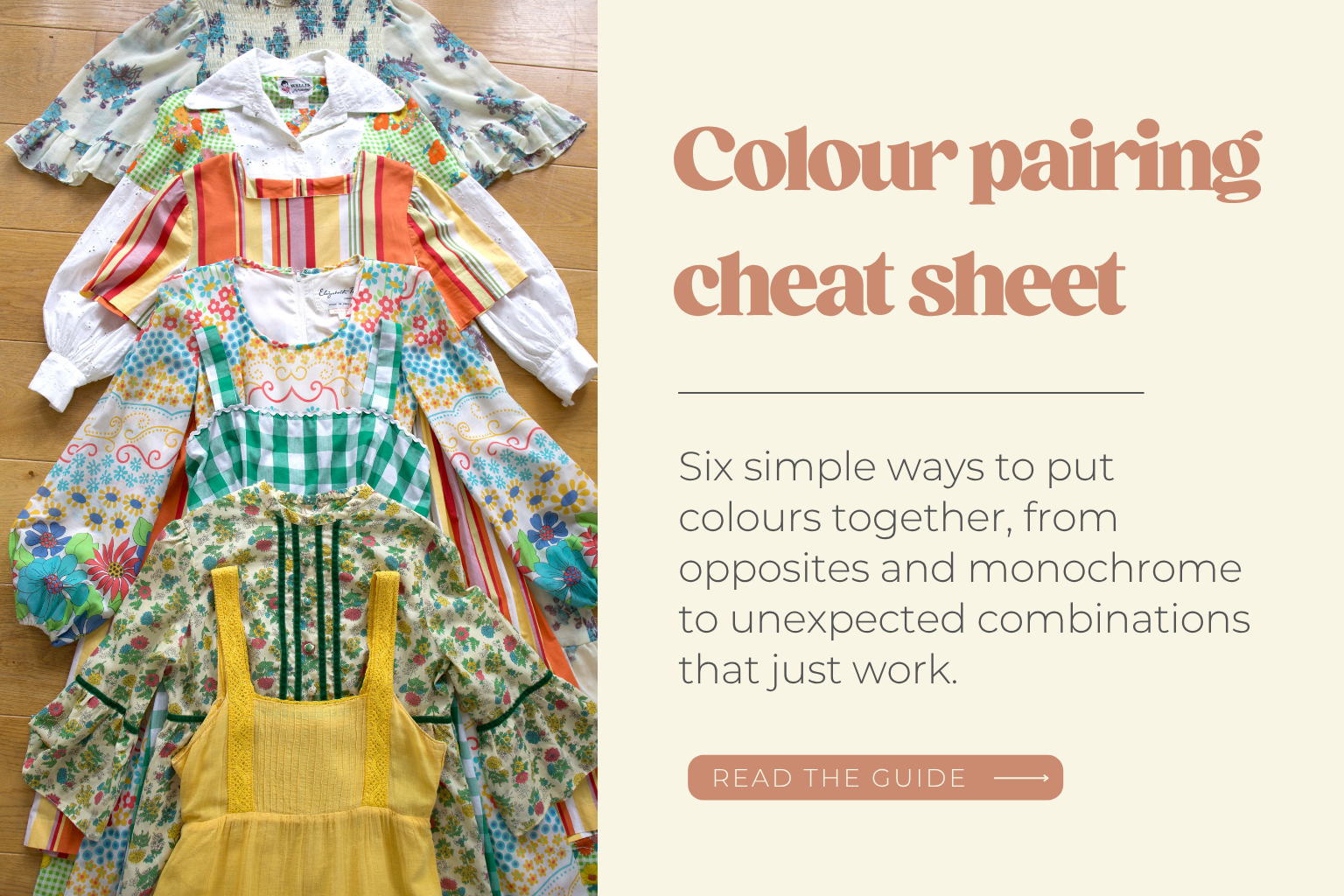 The Colour Pairing Cheat Sheet: How to Wear Colour Without Overthinking It