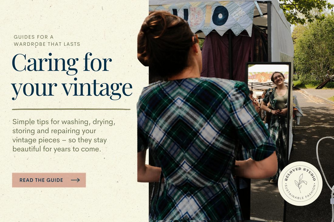 How to Care for Vintage Clothing (and Make It Last a Lifetime)