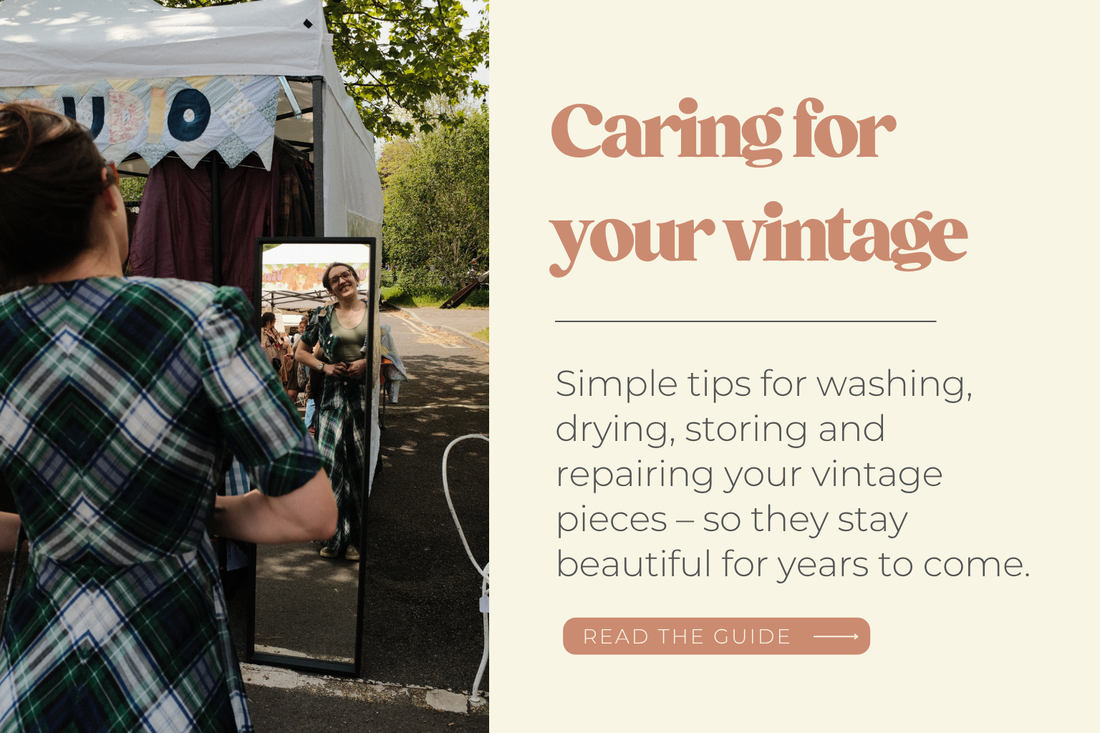 How to Care for Vintage Clothing (and Make It Last a Lifetime)