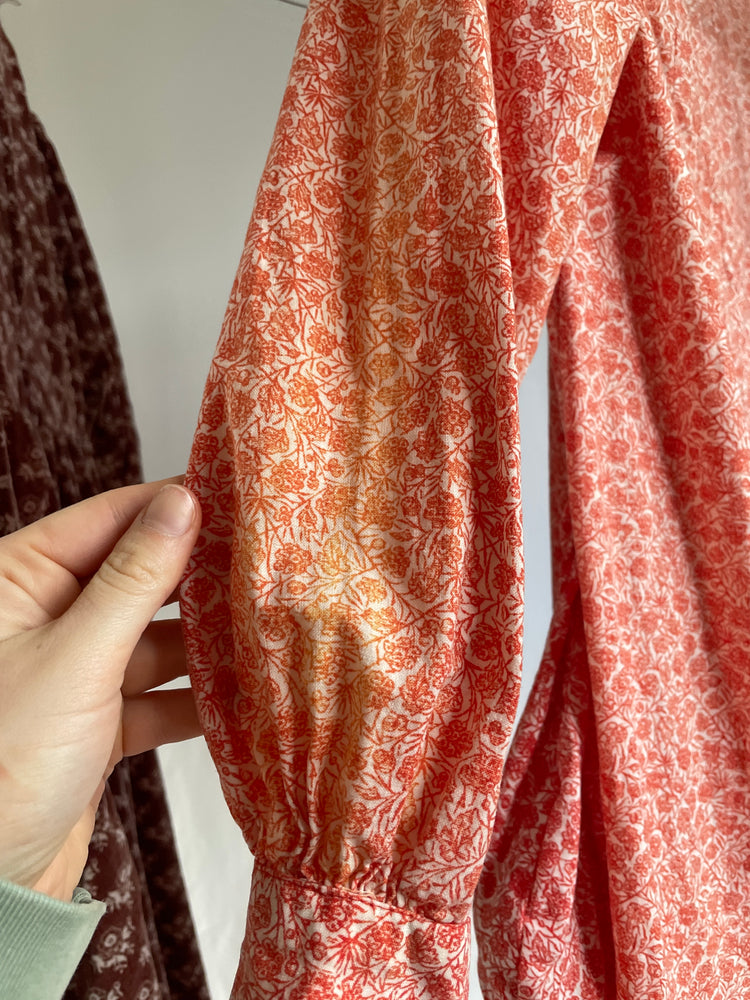 Laura Ashley Ditsy Floral Smock Dress - S