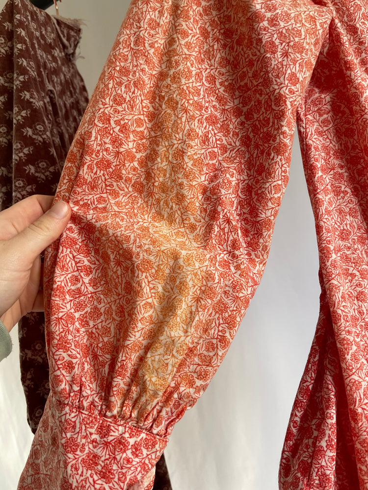 Laura Ashley Ditsy Floral Smock Dress - S