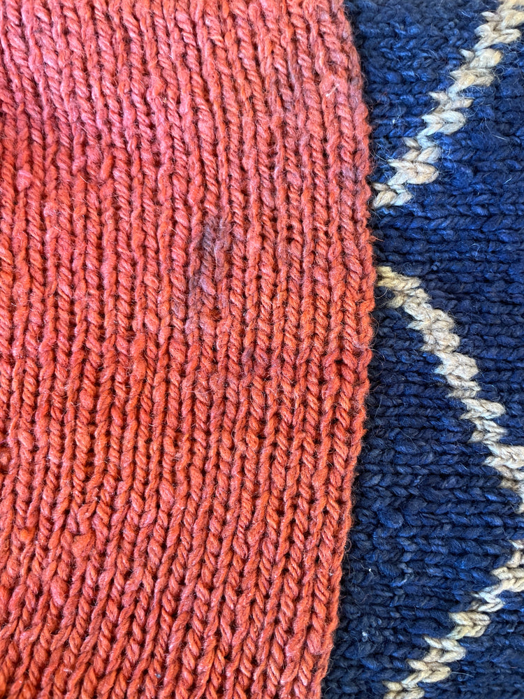 Amano Rust Orange Cardigan - XL