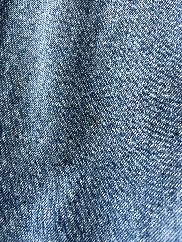 Hand Embroidered Western Denim Jacket - S/M