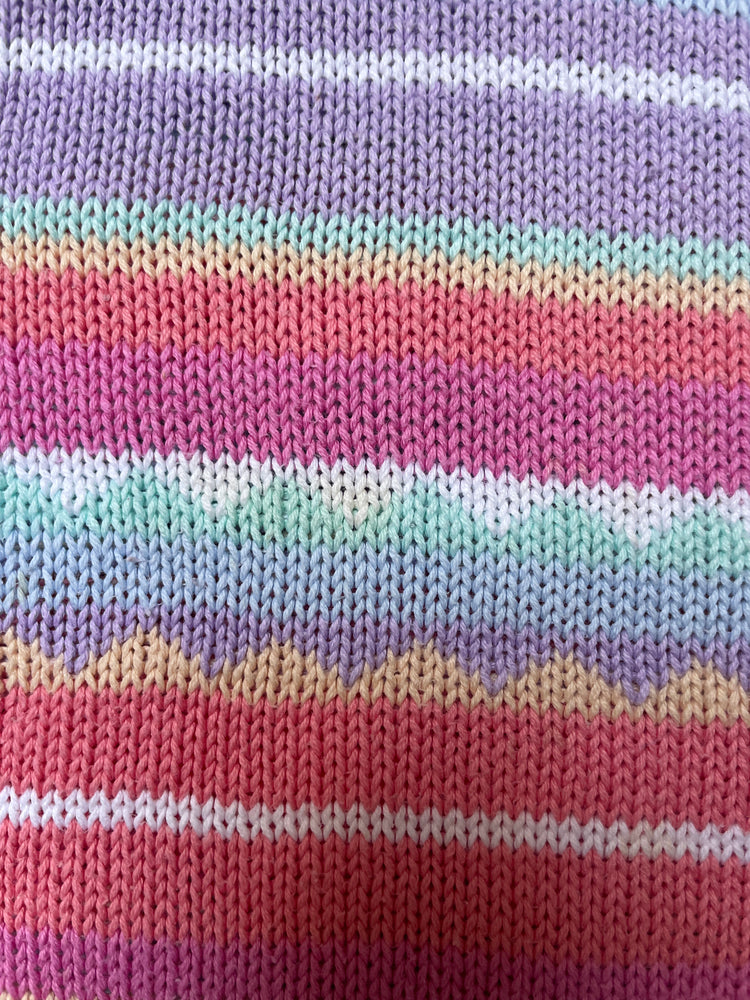 90s Tulchan Pastel Aztec Jumper - M
