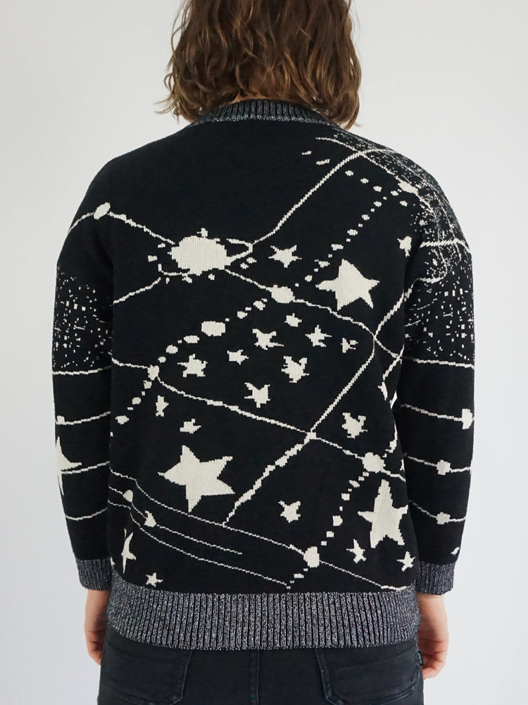 Black Celestial Jumper - M
