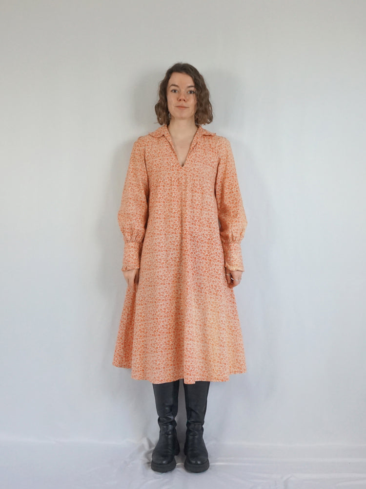 Laura Ashley Ditsy Floral Smock Dress - S