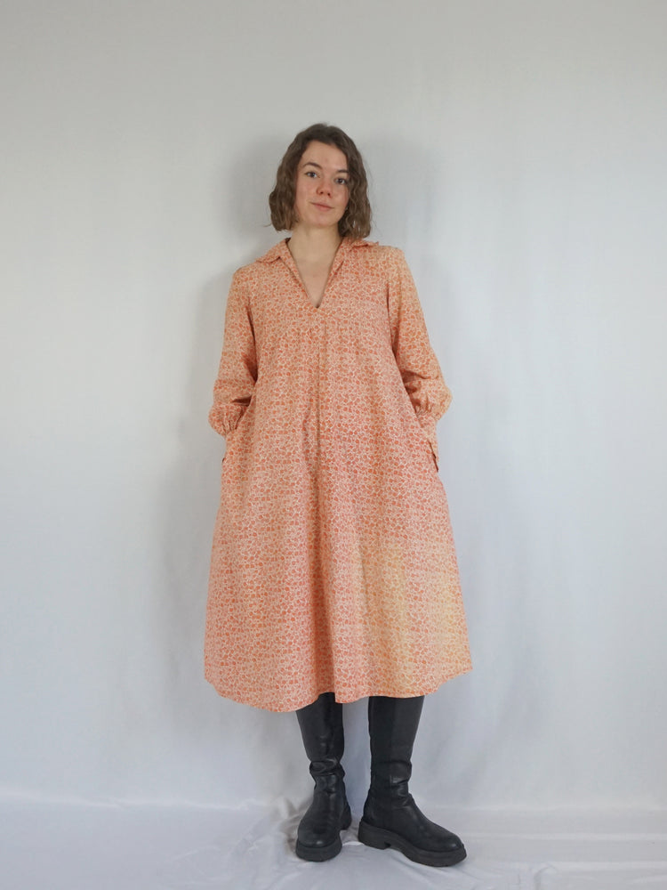 Laura Ashley Ditsy Floral Smock Dress - S