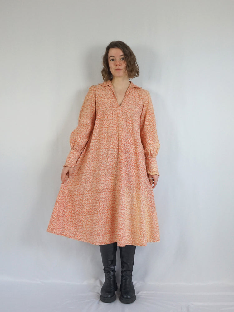 Laura Ashley Ditsy Floral Smock Dress - S