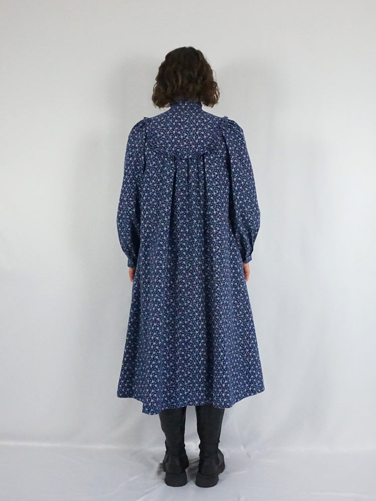 Laura Ashley Ditsy Floral Smock Dress - S