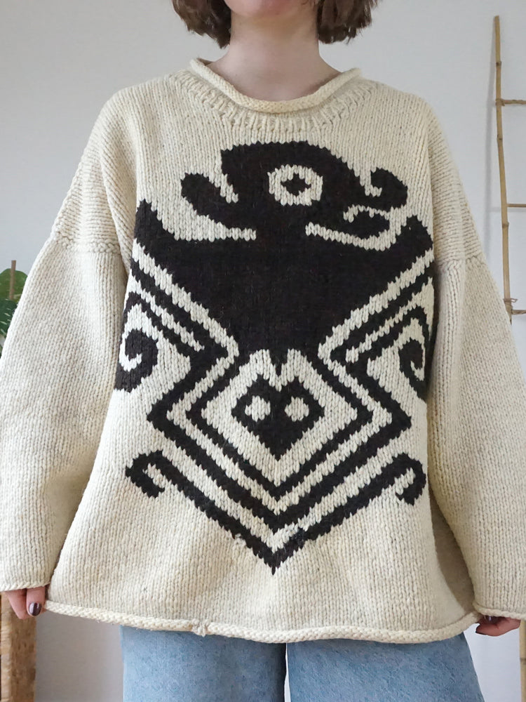 Pachamama Abstract Bug Jumper - XL