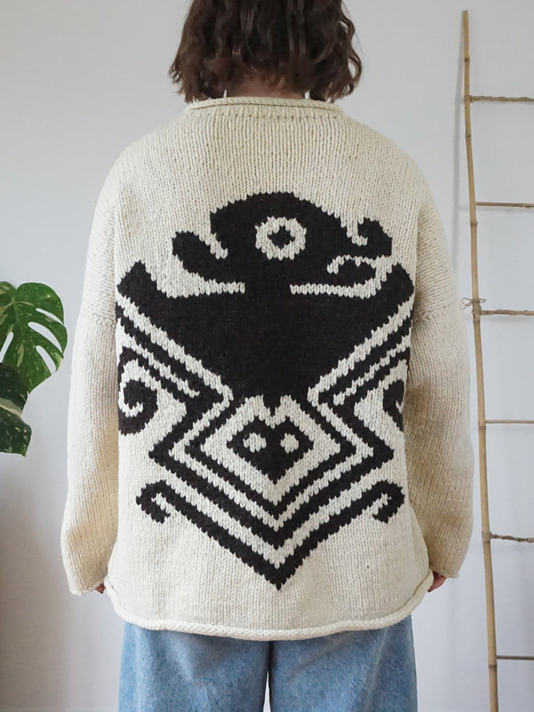 Pachamama Abstract Bug Jumper - XL