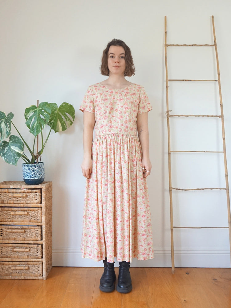 Laura Ashley Scoop Neck Dress - M/L