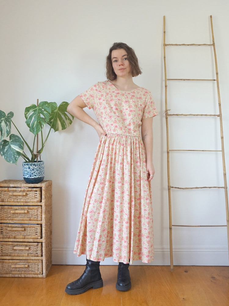 Laura Ashley Scoop Neck Dress - M/L