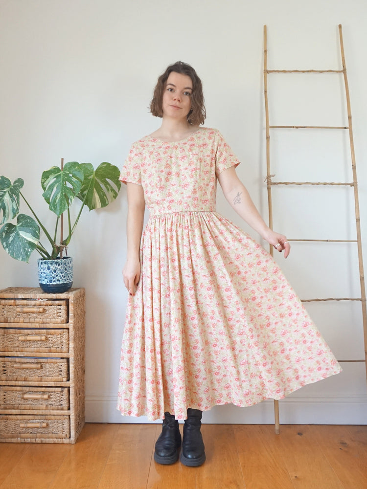 Laura Ashley Scoop Neck Dress - M/L