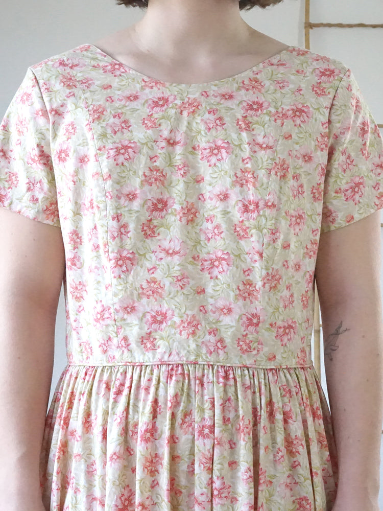 Laura Ashley Scoop Neck Dress - M/L