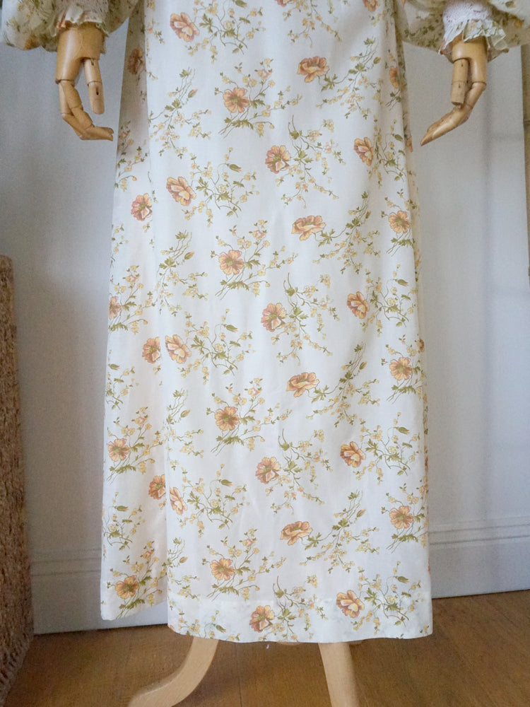Quad Balloon Sleeve Dress - XS