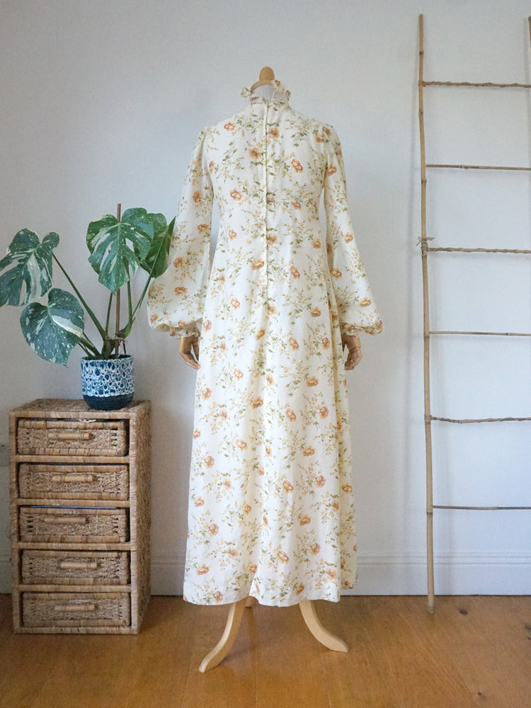 Quad Balloon Sleeve Dress - XS