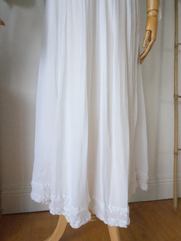 Kimono Sleeve Crepe Dress - XS