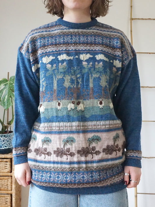 Tulchan Countryside Sheep Jumper - M
