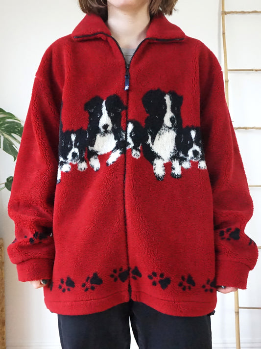 Border Collie Fleece - XXL