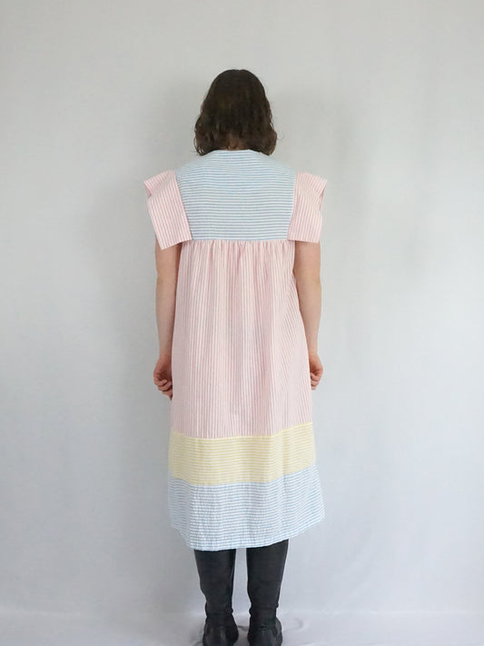 Saybury Striped Cotton Dress - M