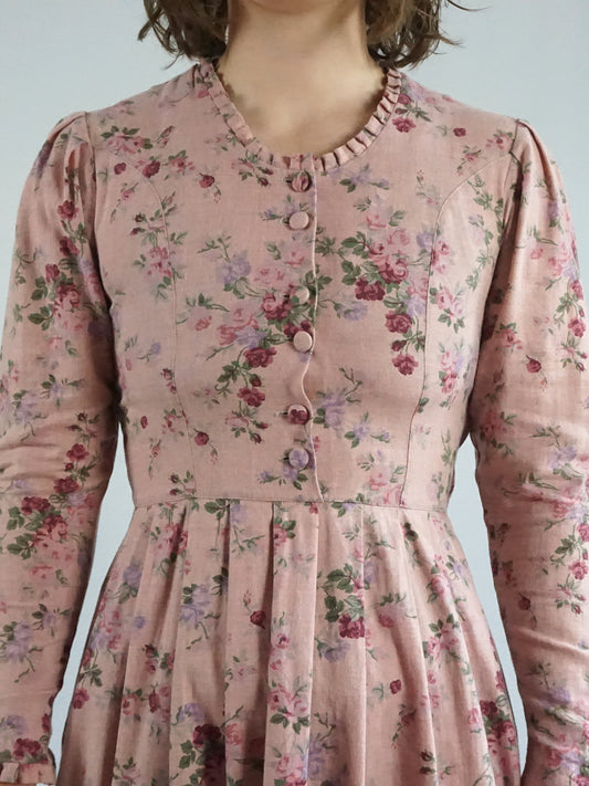 Laura Ashley Pink Dress - S