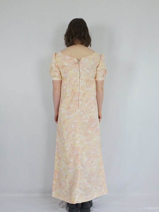 Funky Patterned Maxi Dress - S