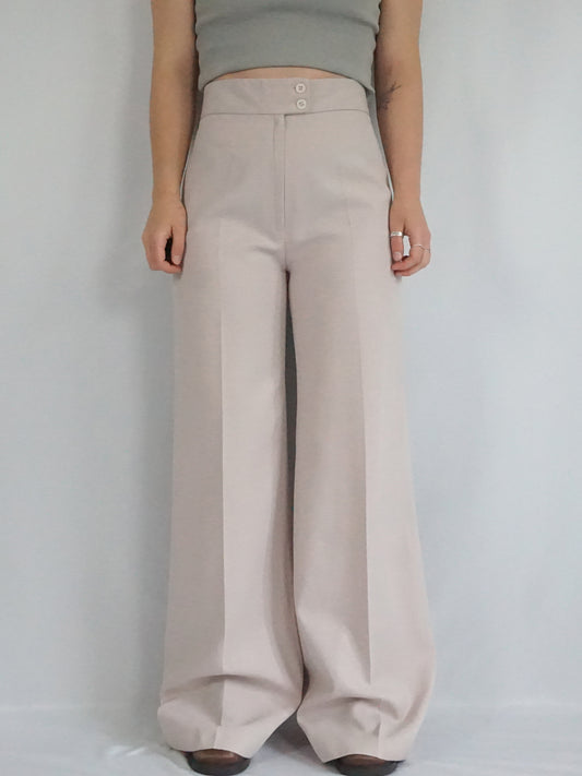 Beige 70s Flares - 28"