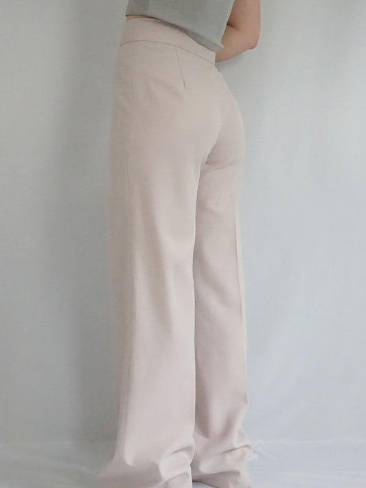 Beige 70s Flares - 28"