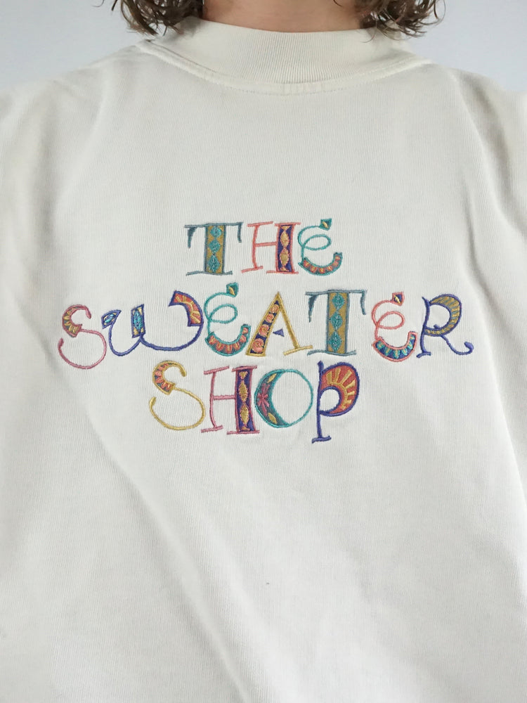 Sweater Shop Embroidered Sweatshirt - XL