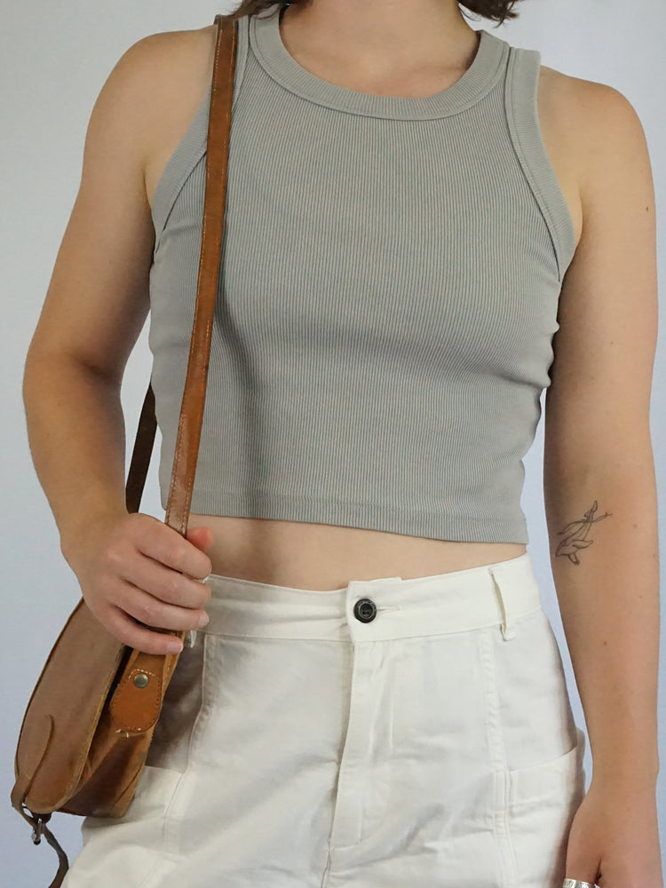 Tan Leather Shoulder Bag