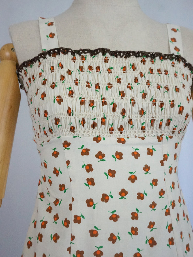 Ditsy Floral Smocked Dress - XS