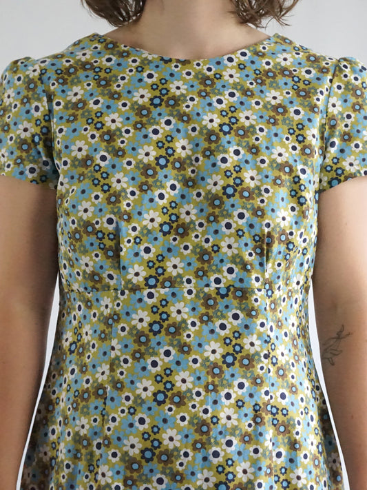Flower Power Mini Dress - M