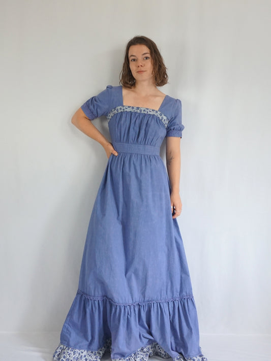 Dusky Purple Maxi Dress - S/M