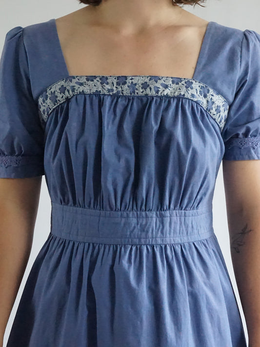 Dusky Purple Maxi Dress - S/M