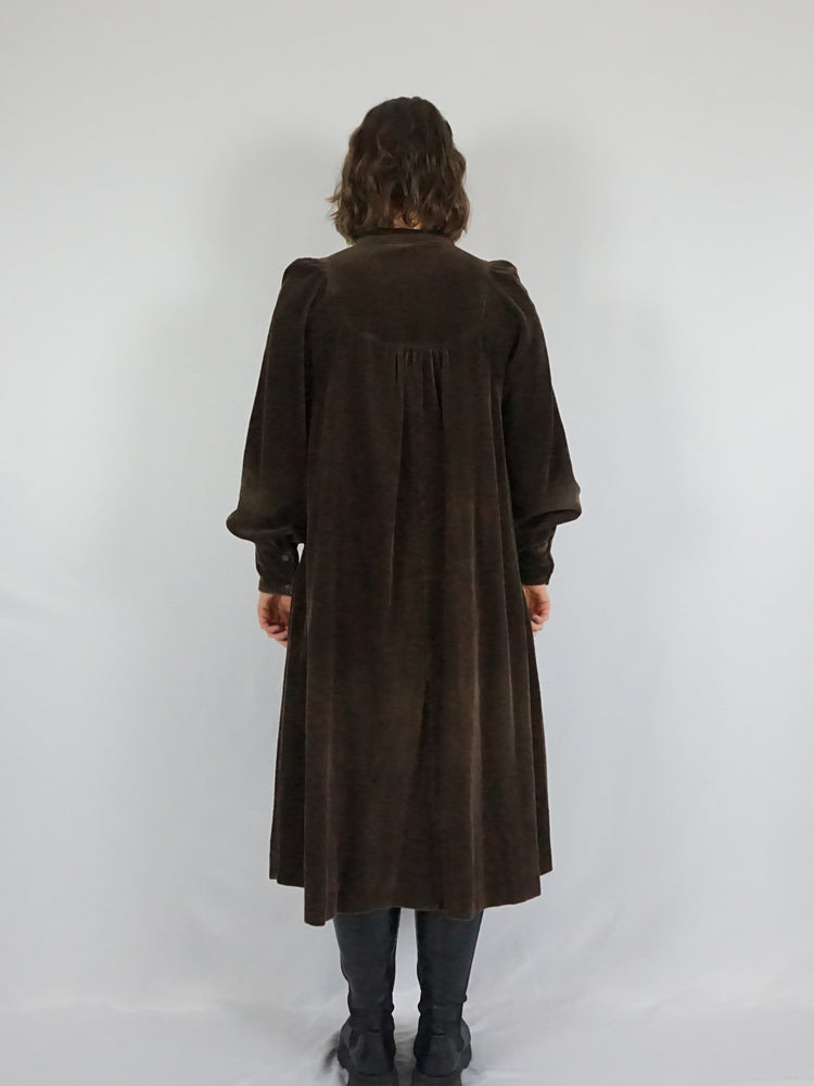 Laura Ashley Corduroy Smock Dress - M