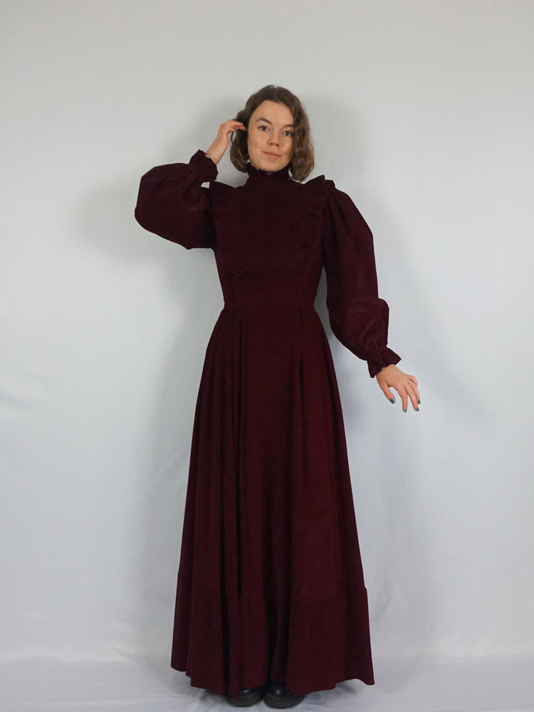 Corduroy Prairie Dress - S