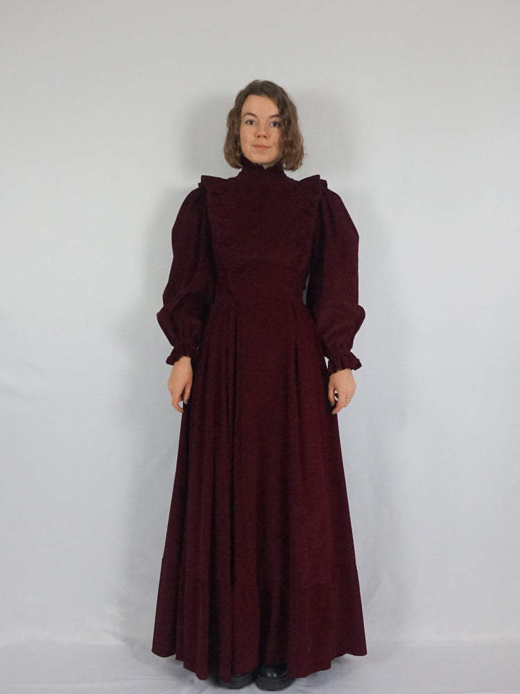 Corduroy Prairie Dress - S