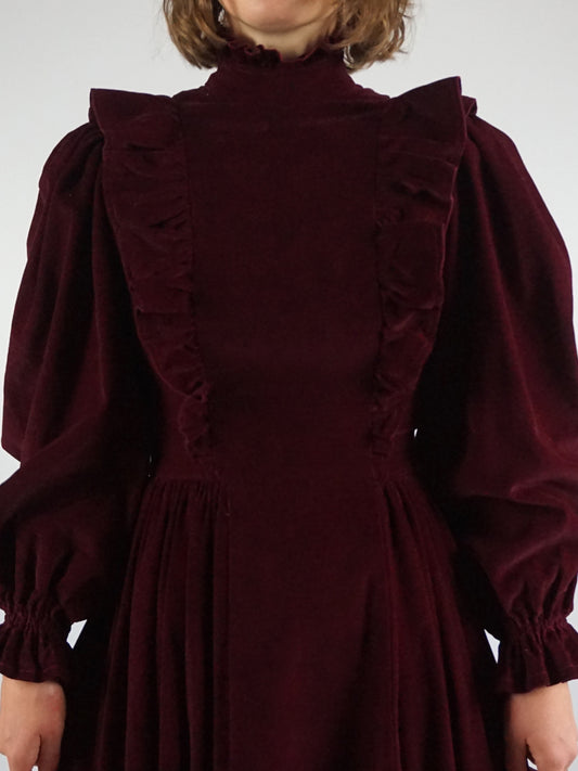 Corduroy Prairie Dress - S