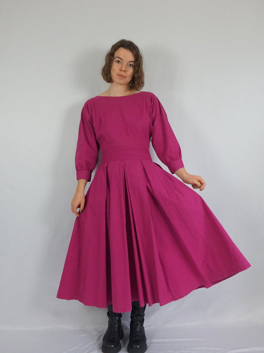 Pink Laura Ashley Dress - S
